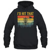 I'd Hit That Funny Disc Golf Art Vintage Disc Sport Player Shirt & Tank Top | siriusteestore