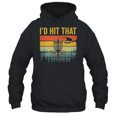 I'd Hit That Funny Disc Golf Art Vintage Disc Sport Player Shirt & Tank Top | siriusteestore