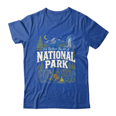 I'd Rather Be At A National Park Hiking Camping Nature Lover Shirt & Tank Top | siriusteestore