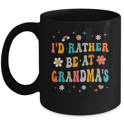 I'd Rather Be At Grandma's Funny Grandmother Mom Mother Mug | siriusteestore