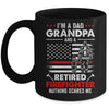 I'm A Dad Grandpa And A Retired Firefighter Father's Day Mug | siriusteestore