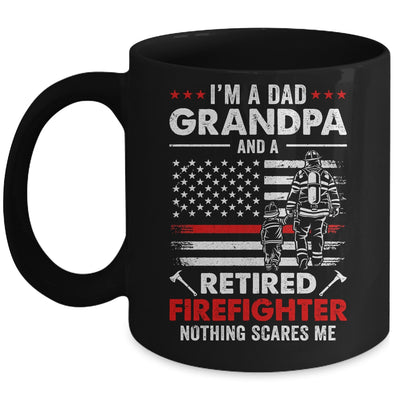 I'm A Dad Grandpa And A Retired Firefighter Father's Day Mug | siriusteestore