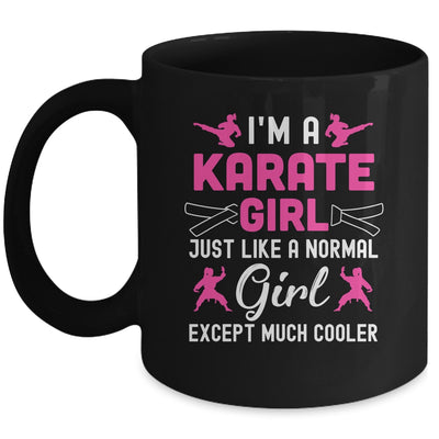 I'm A Karate Girls Art For Women Karate Black Belt Mug | siriusteestore