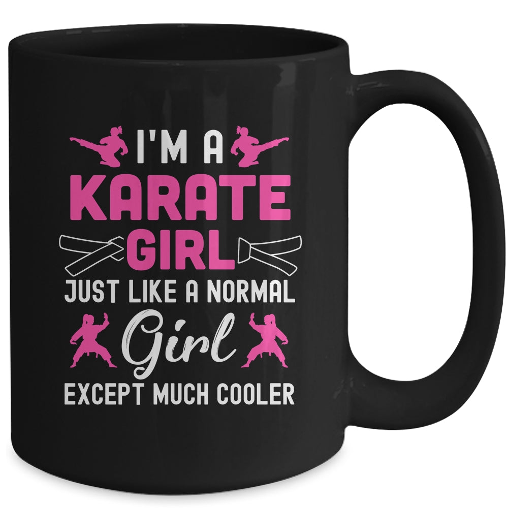 I'm A Karate Girls Art For Women Karate Black Belt Mug | siriusteestore