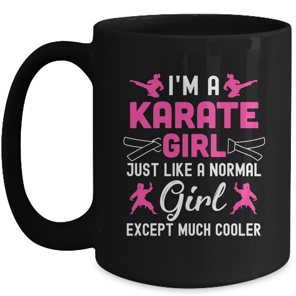 I'm A Karate Girls Art For Women Karate Black Belt Mug | siriusteestore