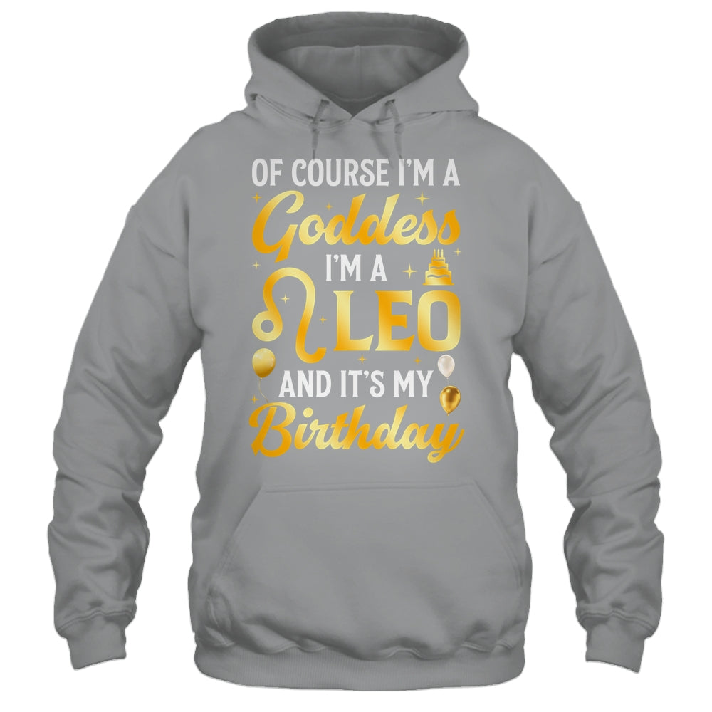 I'm A Leo Goddess Leo Queen Its My Birthday Leo Season Women Shirt & Tank Top | siriusteestore
