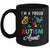 I'm A Proud Autism Aunt Butterflies Autism Awareness Mug | siriusteestore
