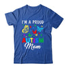 I'm A Proud Autism Mom Butterflies Autism Awareness Shirt & Tank Top | siriusteestore