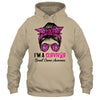 I'm A Survivor Breast Cancer Awareness Messy Bun Warrior Shirt & Hoodie | siriusteestore