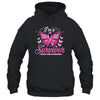 I'm A Survivor Breast Cancer Awareness Women Butterfly Ribbon Shirt & Hoodie | siriusteestore