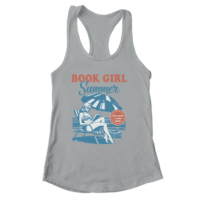 I'm Booked For The Summer Book Girl Summer Retro Funny Shirt & Tank Top | siriusteestore