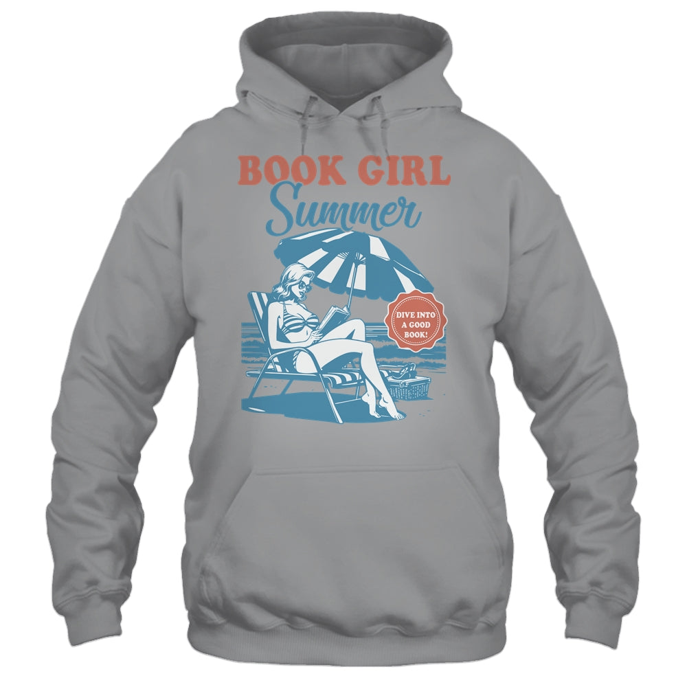 I'm Booked For The Summer Book Girl Summer Retro Funny Shirt & Tank Top | siriusteestore