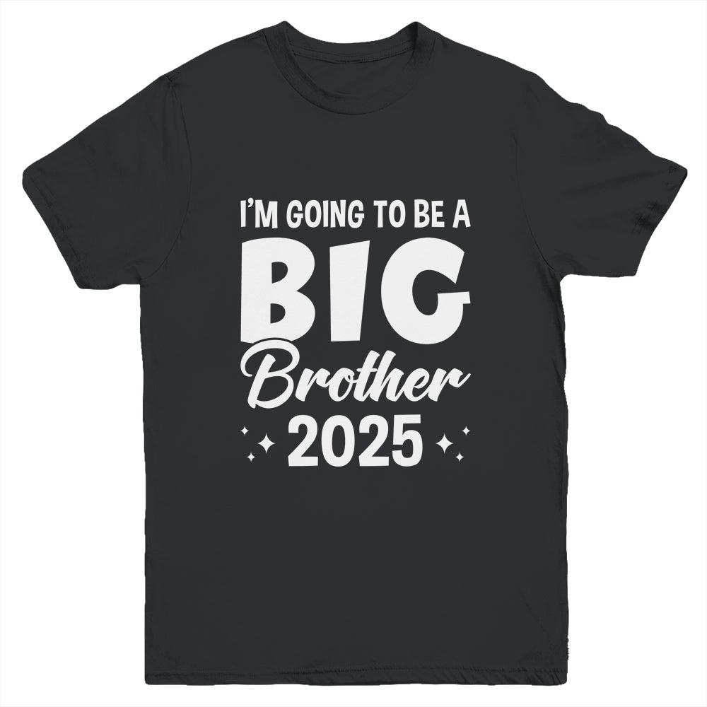 I'm Going To Be A Big Brother 2025 Leveled Up Big Bro Kids Youth Shirt | siriusteestore