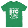 I'm Going To Be A Big Brother 2025 Leveled Up Big Bro Kids Youth Shirt | siriusteestore