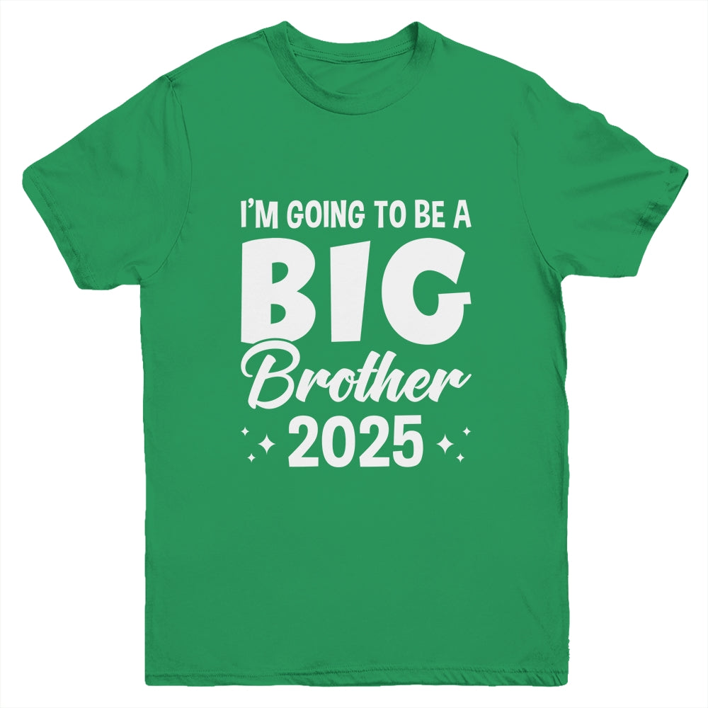 I'm Going To Be A Big Brother 2025 Leveled Up Big Bro Kids Youth Shirt | siriusteestore