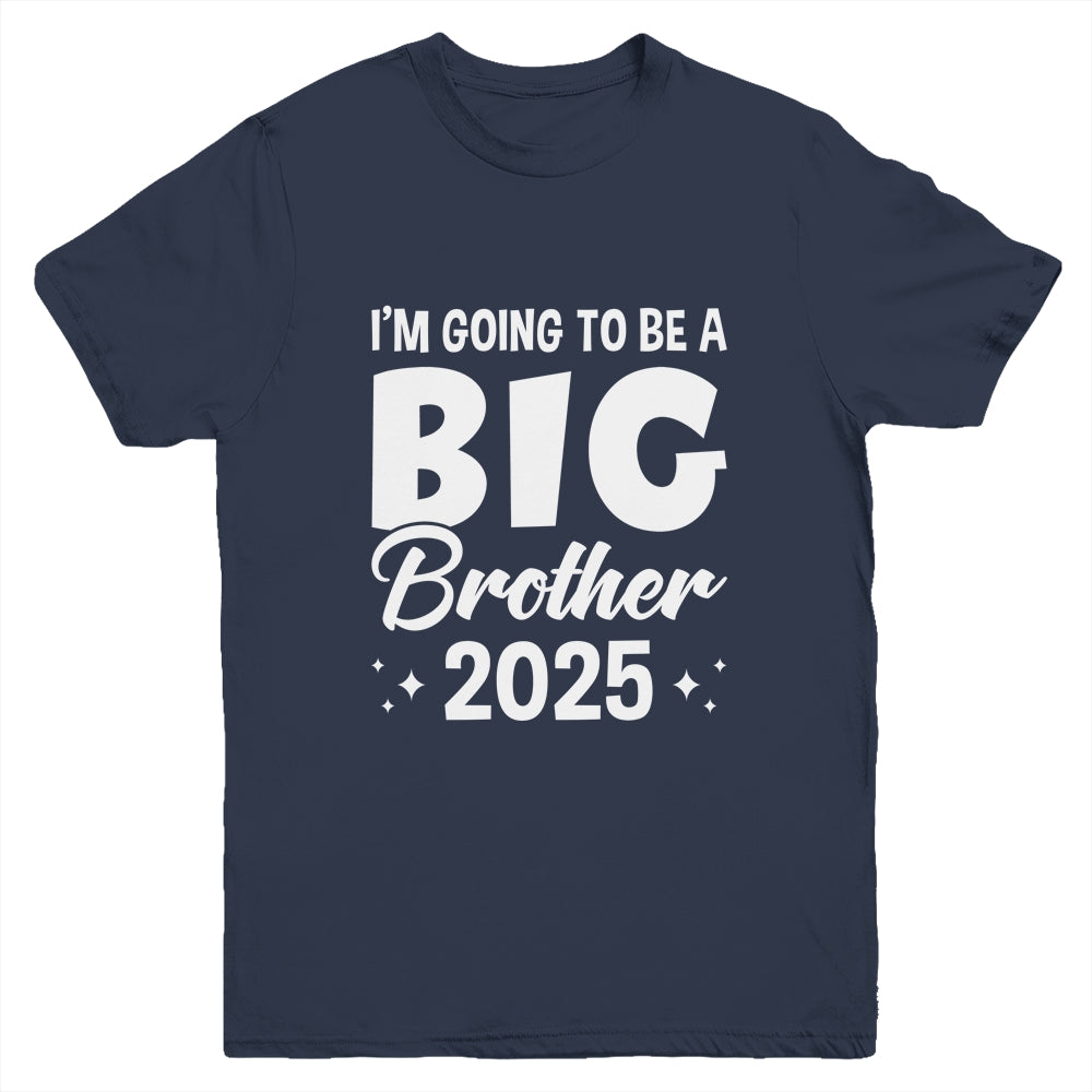 I'm Going To Be A Big Brother 2025 Leveled Up Big Bro Kids Youth Shirt | siriusteestore