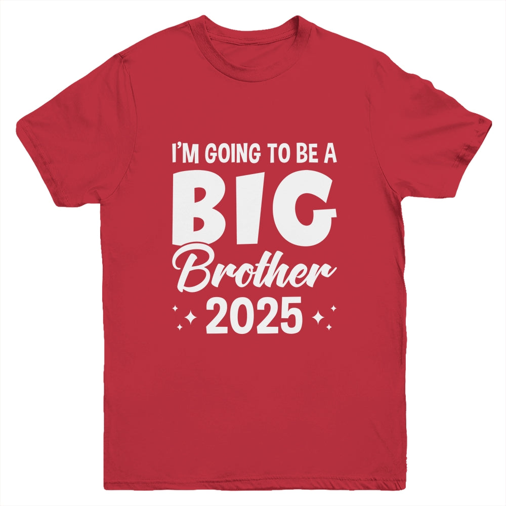 I'm Going To Be A Big Brother 2025 Leveled Up Big Bro Kids Youth Shirt | siriusteestore