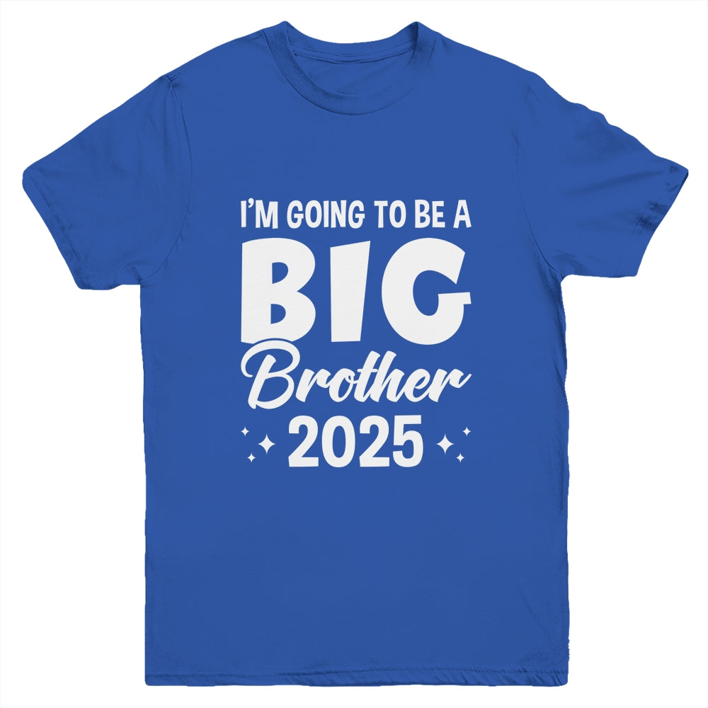 I'm Going To Be A Big Brother 2025 Leveled Up Big Bro Kids Youth Shirt | siriusteestore
