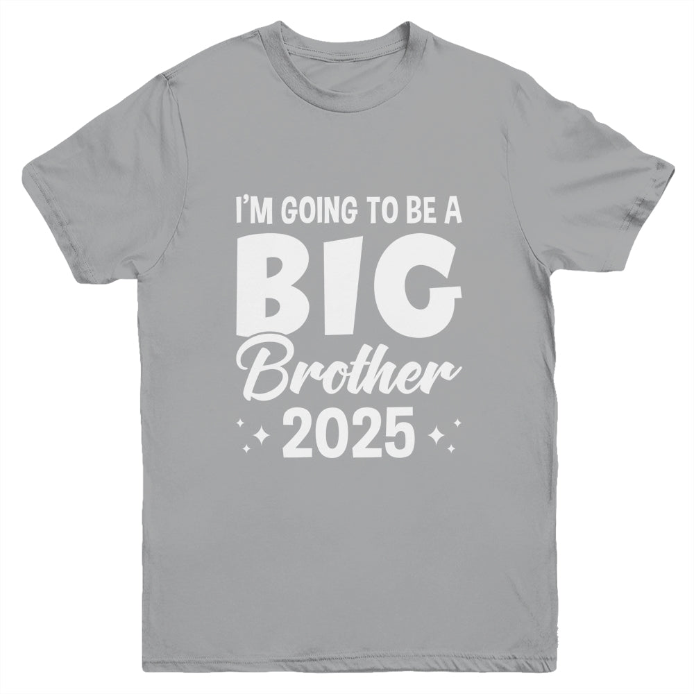 I'm Going To Be A Big Brother 2025 Leveled Up Big Bro Kids Youth Shirt | siriusteestore