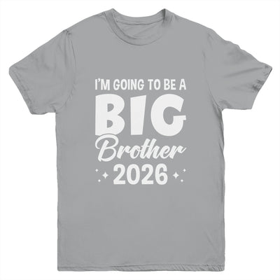 I'm Going To Be A Big Brother 2026 Leveled Up Big Bro Kids Youth Shirt | siriusteestore