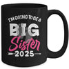 I'm Going To Be A Big Sister 2025 Big Sis 2025 Girls Kids Mug | siriusteestore
