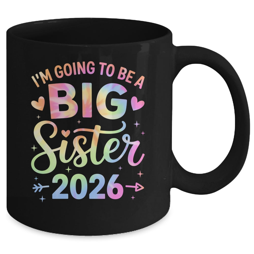 I'm Going To Be A Big Sister 2026 Baby Announcement Mug | siriusteestore