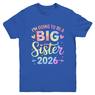 I'm Going To Be A Big Sister 2026 Baby Announcement Youth Shirt | siriusteestore