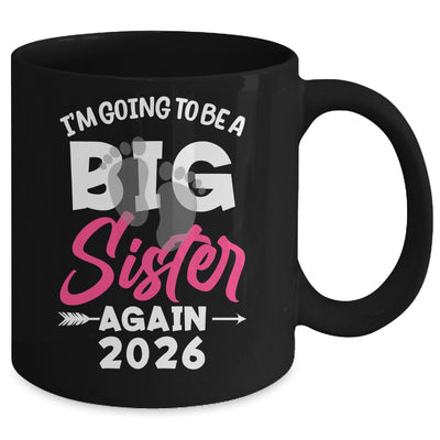I'm Going To Be A Big Sister Again Big Sis Again 2026 Kids Mug | siriusteestore