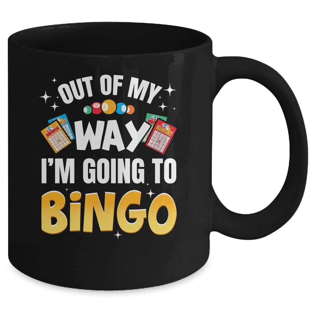 I'm Going To Bingo Design For Men Women Casino Player Bingo Mug | siriusteestore