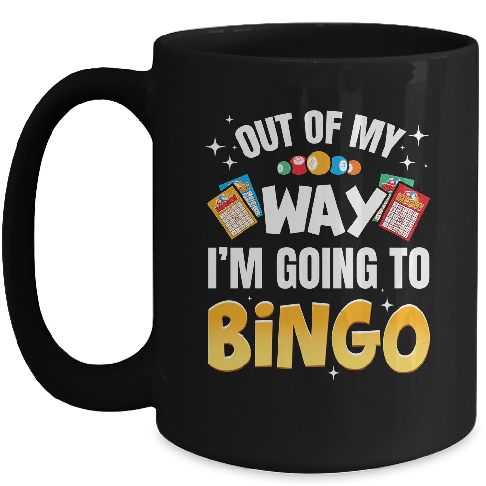 I'm Going To Bingo Design For Men Women Casino Player Bingo Mug | siriusteestore