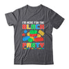 I'm Here For The Block Party Funny Building Boys Girls Kids Shirt & Hoodie | siriusteestore