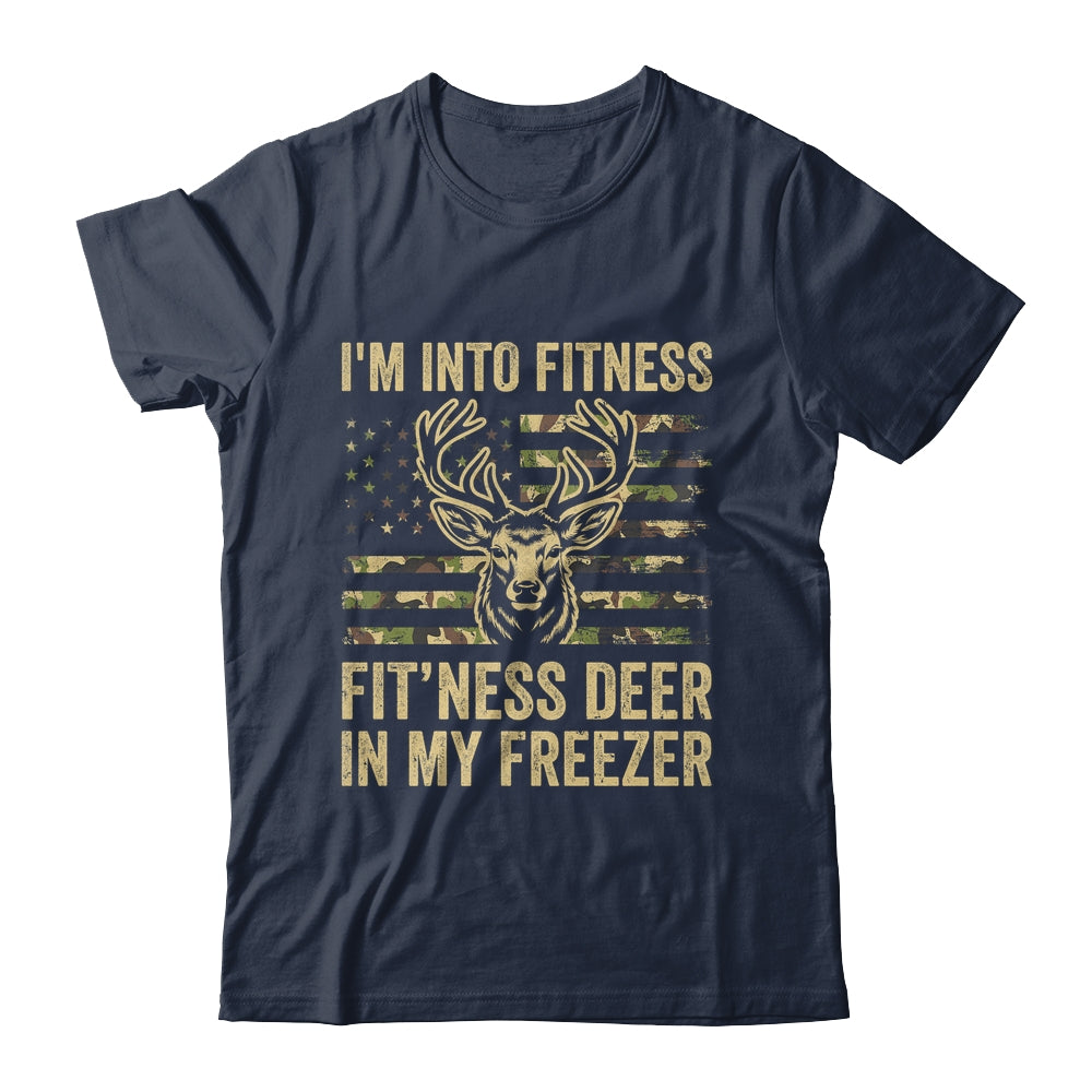 I'm Into Fitness Fit'ness Deer Freezer Men Women Funny Shirt & Hoodie | siriusteestore