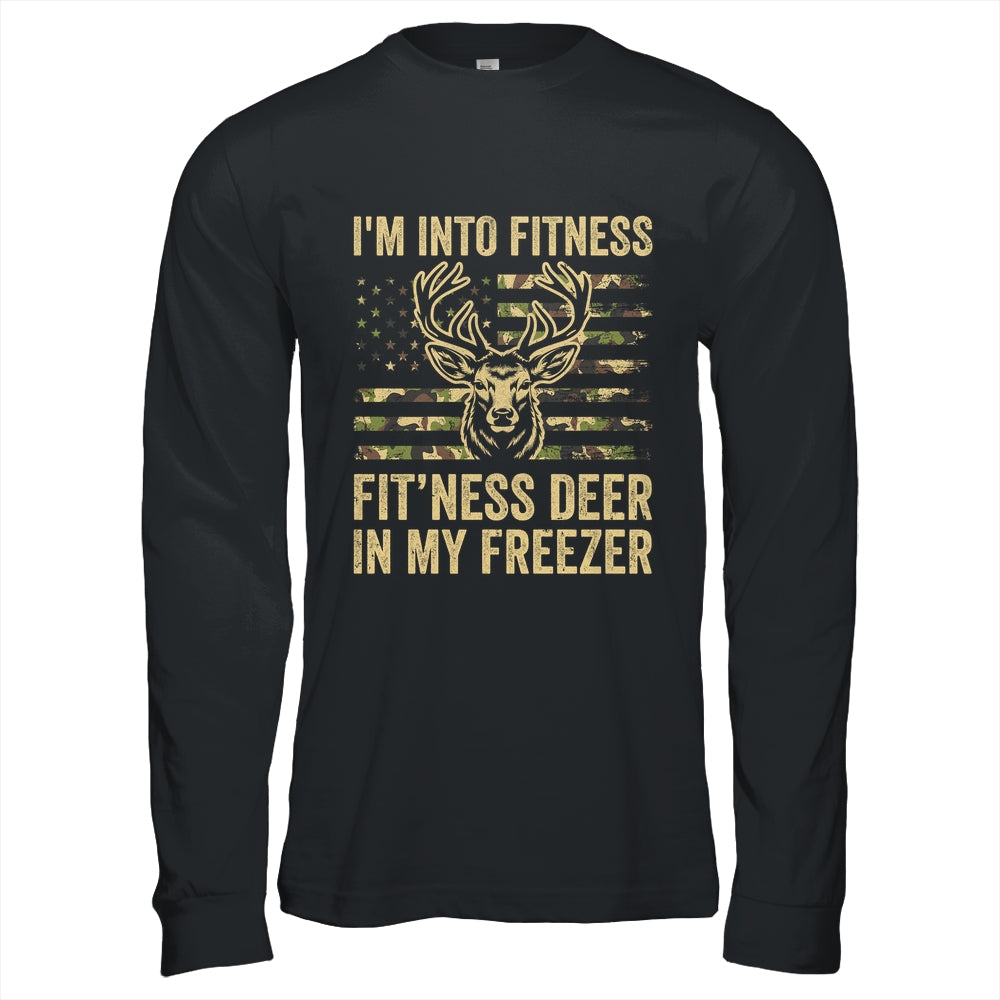 I'm Into Fitness Fit'ness Deer Freezer Men Women Funny Shirt & Hoodie | siriusteestore