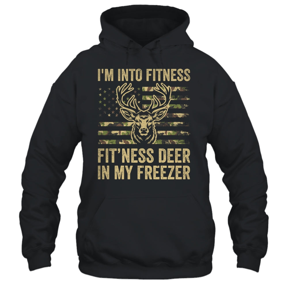 I'm Into Fitness Fit'ness Deer Freezer Men Women Funny Shirt & Hoodie | siriusteestore