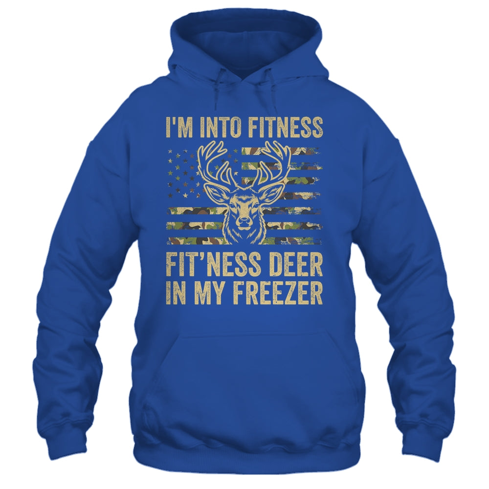 I'm Into Fitness Fit'ness Deer Freezer Men Women Funny Shirt & Hoodie | siriusteestore