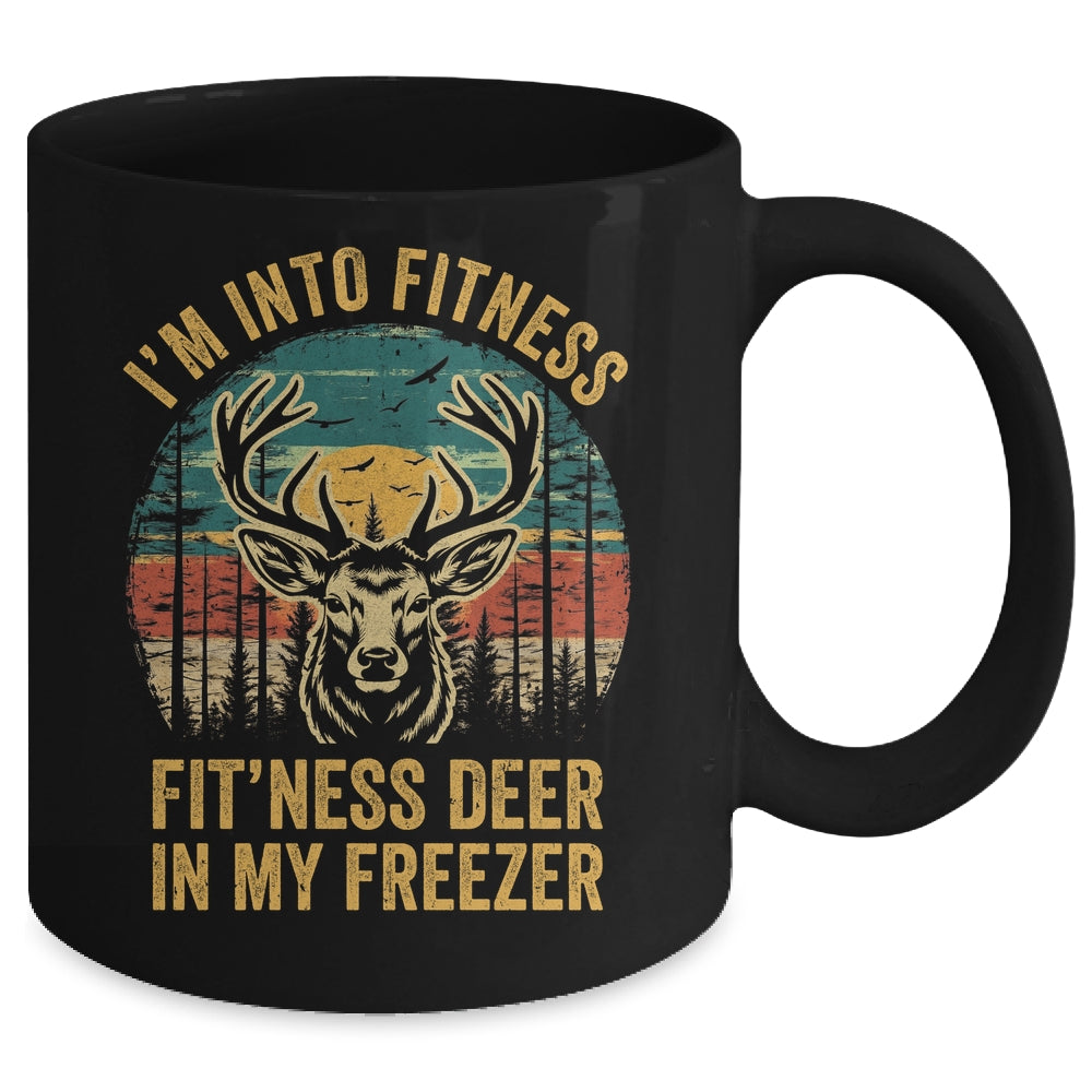 I'm Into Fitness Fit'ness Deer Funny Hunting Men Women Mug | siriusteestore