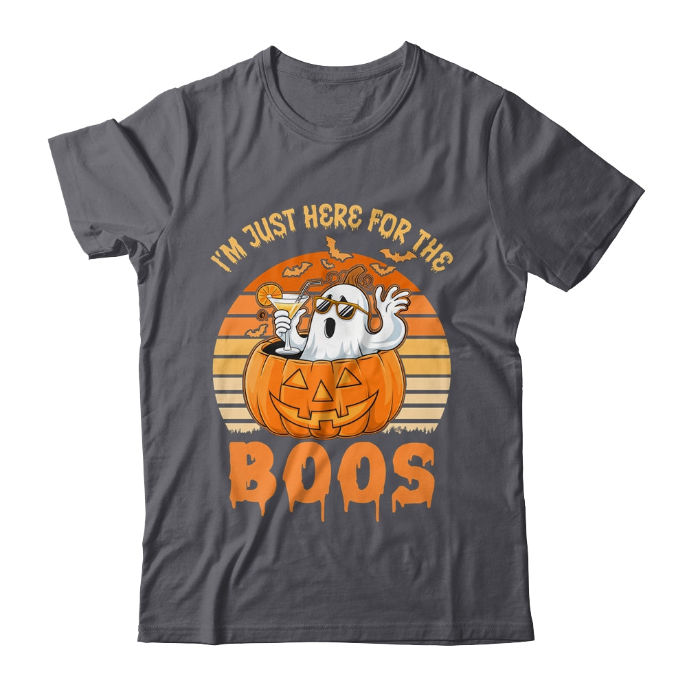 I'm Just Here For The Boos Ghost Funny Men Women Halloween Shirt & Hoodie | siriusteestore