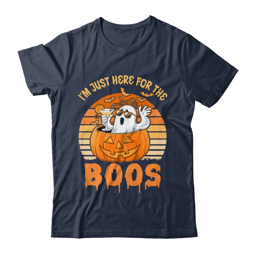 I'm Just Here For The Boos Ghost Funny Men Women Halloween Shirt & Hoodie | siriusteestore