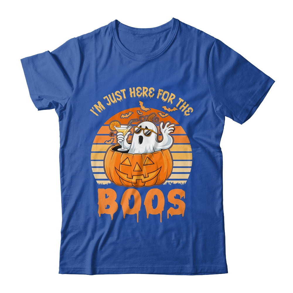I'm Just Here For The Boos Ghost Funny Men Women Halloween Shirt & Hoodie | siriusteestore
