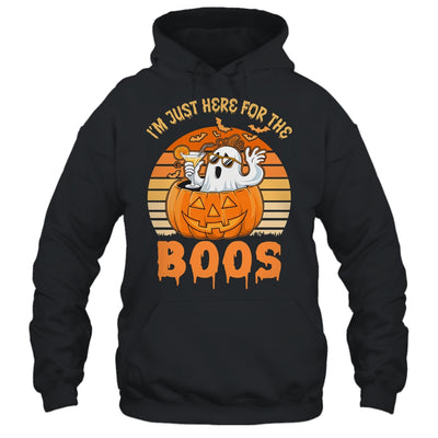 I'm Just Here For The Boos Ghost Funny Men Women Halloween Shirt & Hoodie | siriusteestore