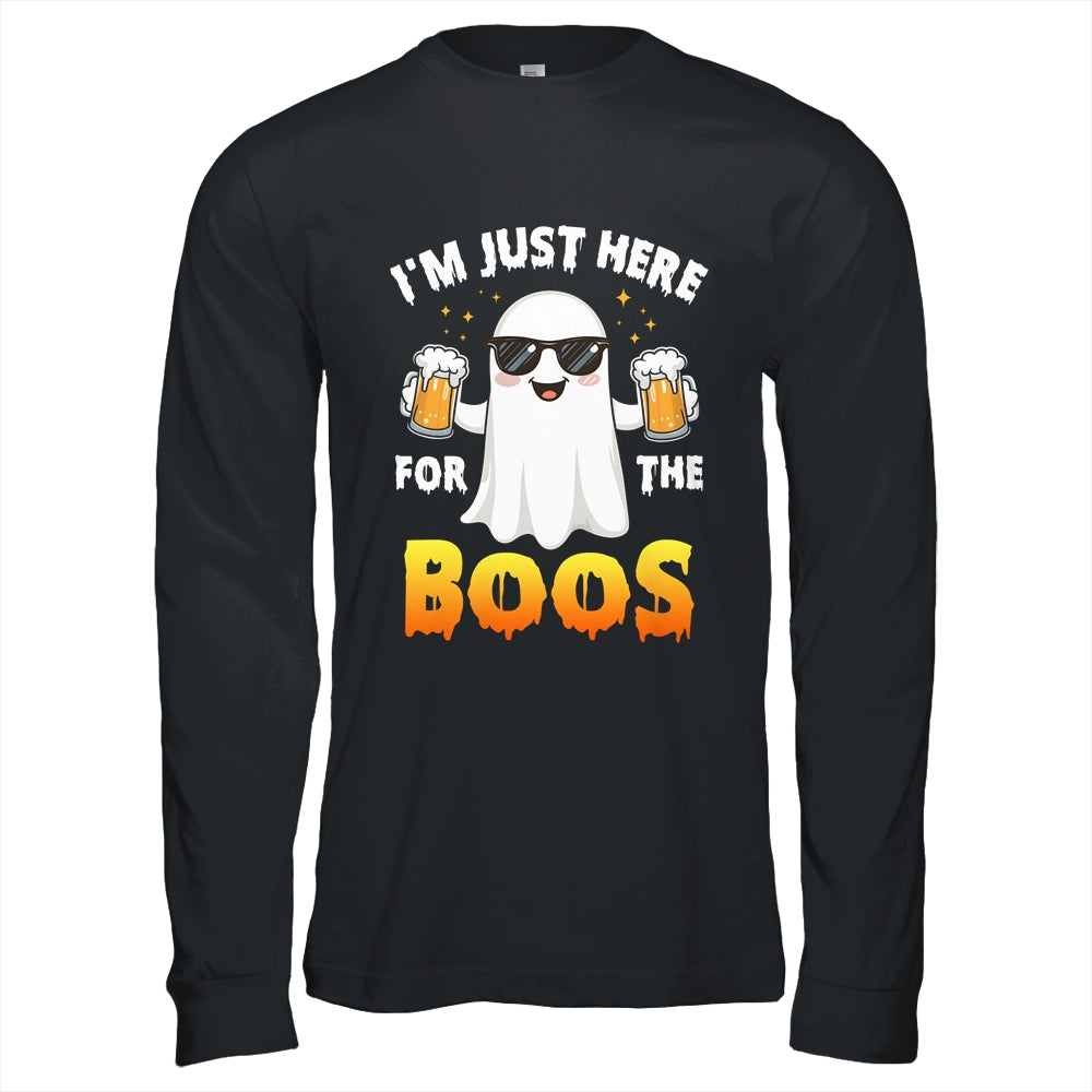 I'm Just Here For The Boos Halloween Party Women Ghost Cute Shirt & Hoodie | siriusteestore