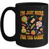 I'm Just Here For The Candy Funny Halloween Mug | siriusteestore