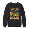 I'm Just Here For The Cookies Funny Xmas Meme Cute Christmas Shirt & Sweatshirt | siriusteestore
