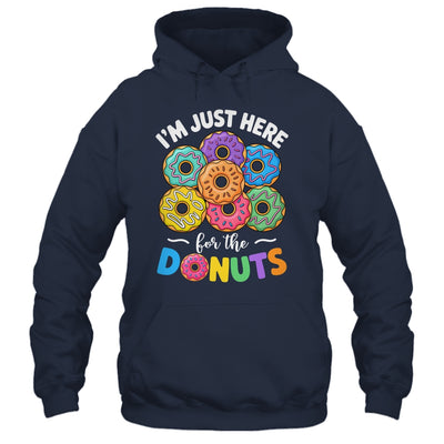 I'm Just Here For The Donuts Lover Funny Humor Donut Day Shirt & Tank Top | siriusteestore