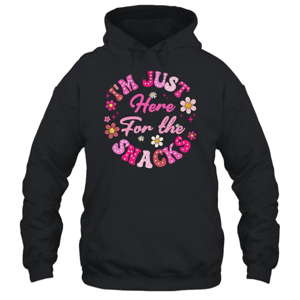 I'm Just Here For The Snacks Funny Saying Girls Kids Shirt & Tank Top | siriusteestore
