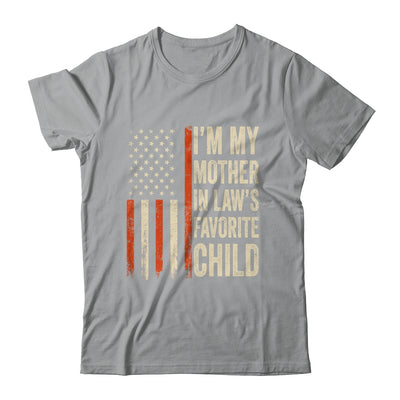 I'm My Mother In Law's Favorite Child Vintage Flag Christmas Shirt & Hoodie | siriusteestore