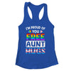 I'm Proud Of You Free Aunt Hugs LGBT LGBTQ Gay Pride Shirt & Tank Top | siriusteestore