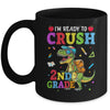 I'm Ready To Crush 2nd Grade Dinosaur Back To School Boy Kid Mug | siriusteestore