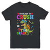 I'm Ready To Crush 5th Grade Dinosaur Back To School Boy Kid Youth Shirt | siriusteestore