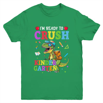 I'm Ready To Crush Kindergarten Dinosaur Back To School Kids Youth Shirt | siriusteestore